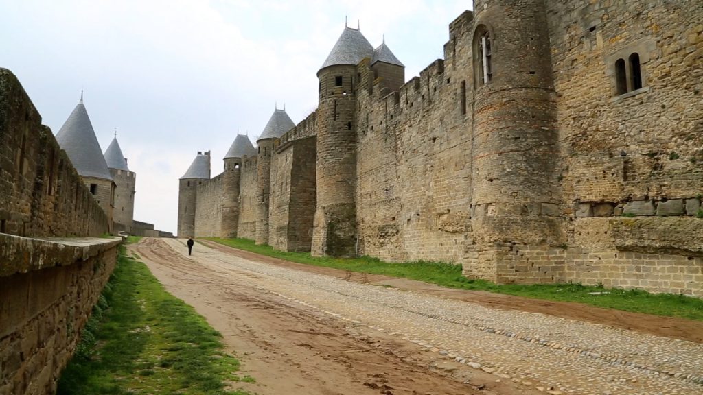 France, Carcassonne Medieval City – Medieval Moats (00:02:37) High-Quality Images & Videos The MCA Collection