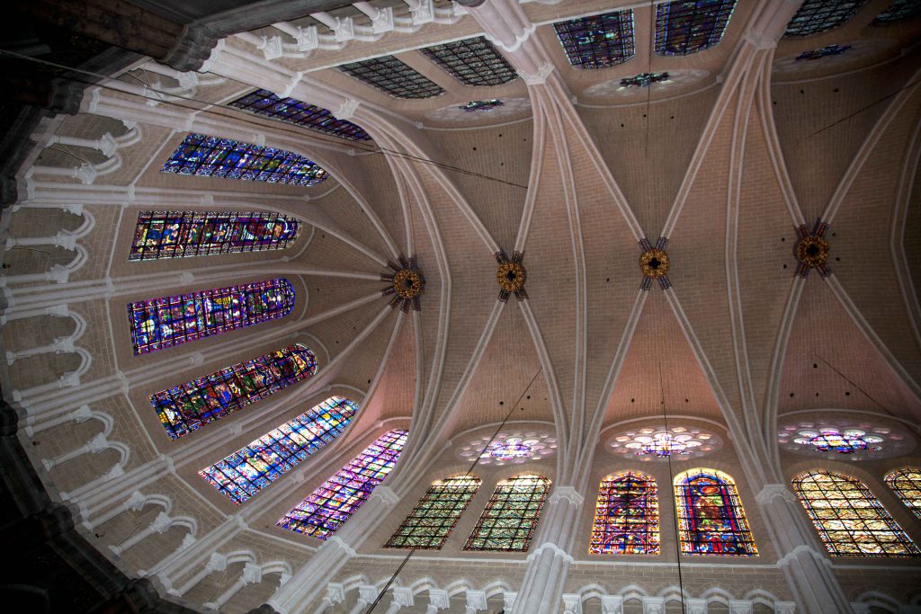 France, Chartres Cathedral – Ceiling (00:00:15) High-Quality Images & Videos The MCA Collection