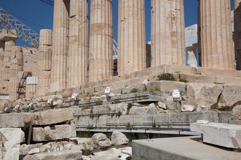 Greece, Athens, Acropolis – Parthenon – Stylobate (00:00:31) High-Quality Images & Videos The MCA Collection