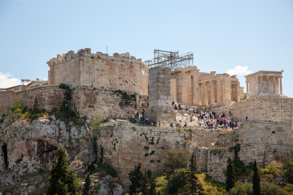 Greece, Athens, Acropolis – Propylaea (Propylon) (00:01:35) High-Quality Images & Videos The MCA Collection
