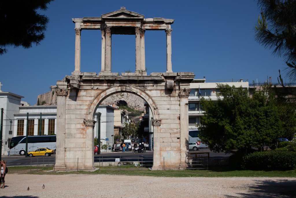 Greece, Athens, Arch of Hadrian (00:01:02) High-Quality Images & Videos The MCA Collection