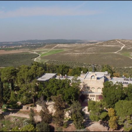Israel, Deir Rafat, Shrine of Our Lady Queen of Palestina and the Holy Land (00:01:32)