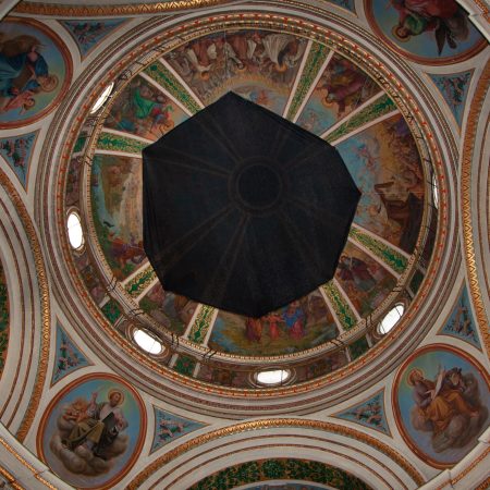 Israel, Haifa, Stella Maris - Monastery of Our Lady of Mount Carmel - Dome