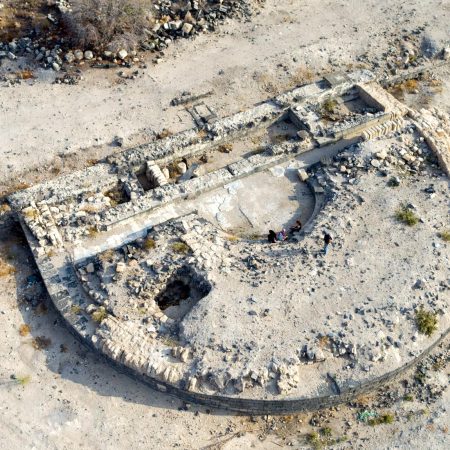 Israel, Hippos (Sussita), Roman Odeon (00:01:29)