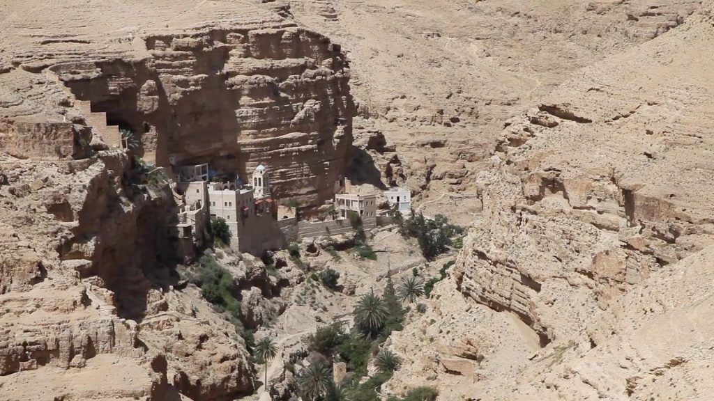 Israel, Judean Desert, Monastery of Saints John and George of Choziba (00:05:24) High-Quality Images & Videos The MCA Collection