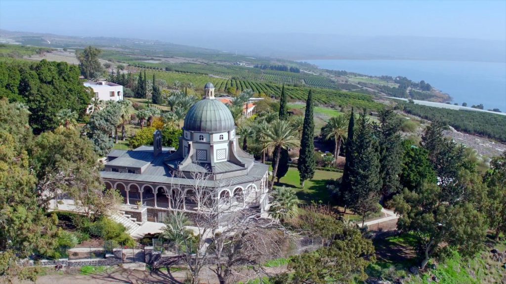 Israel, Sea of Galilee, Church of the Beatitudes (00:03:44) High-Quality Images & Videos The MCA Collection