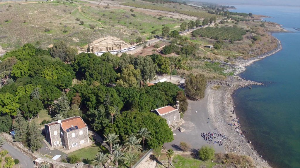 Israel, Sea of Galilee – Tabgha, Church of the Primacy of Saint Peter (00:01:40) High-Quality Images & Videos The MCA Collection