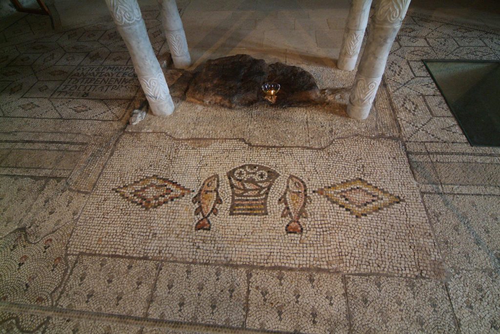 Israel, Sea of Galilee – Tabgha, Church of the the Multiplication of the Loaves and Fish – mosaics (00:01:08) High-Quality Images & Videos The MCA Collection