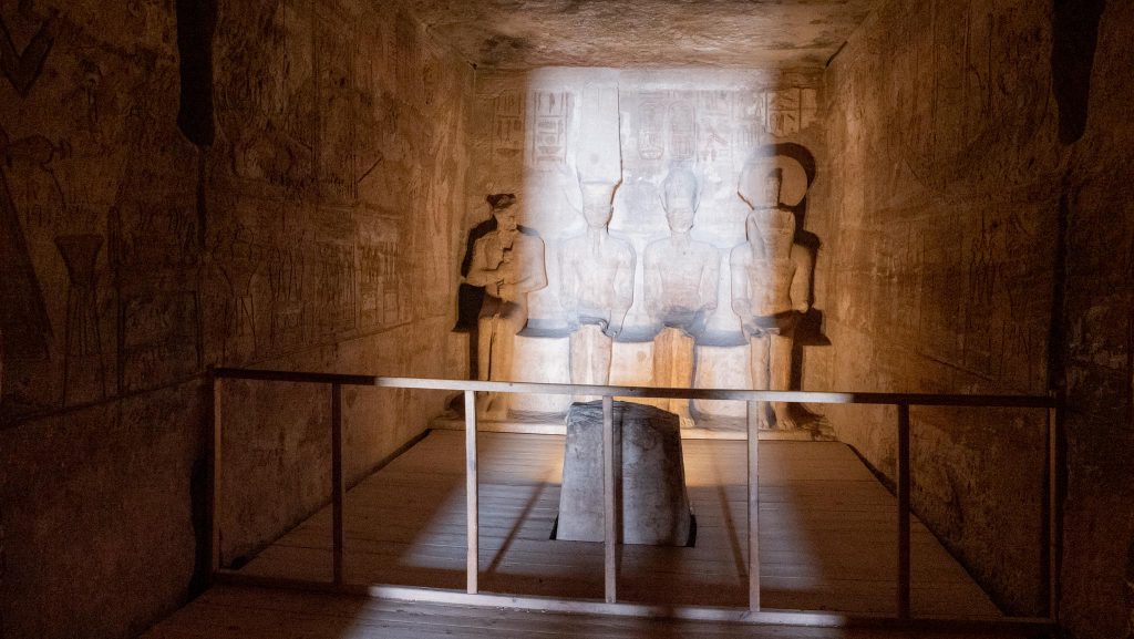 Egypt, Abu Simbel – Great Temple -Ramesses II – Sanctuary (00:00:33) High-Quality Images & Videos The MCA Collection