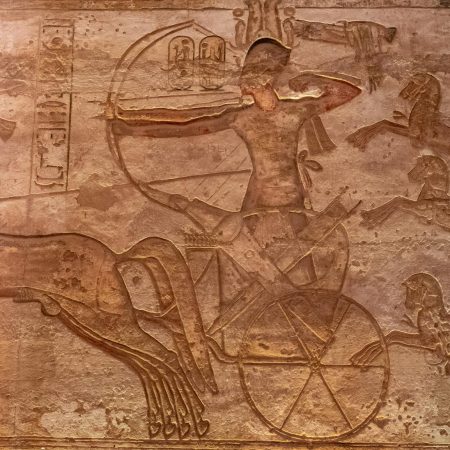 Egypt, Abu Simbel - Great Temple -Ramesses II - Vestibule (00:04:51)