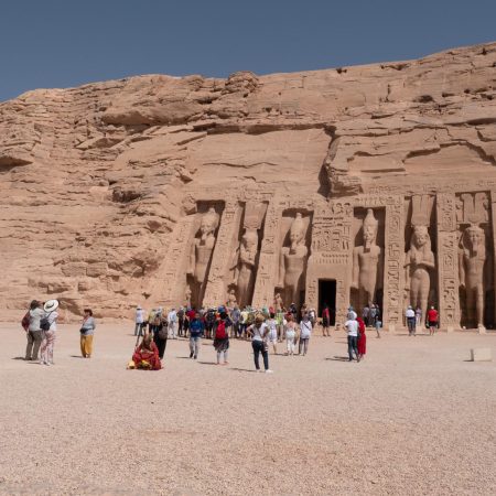 Egypt, Abu Simbel - Small Tample - Temple of Nefertari (00:06:23)