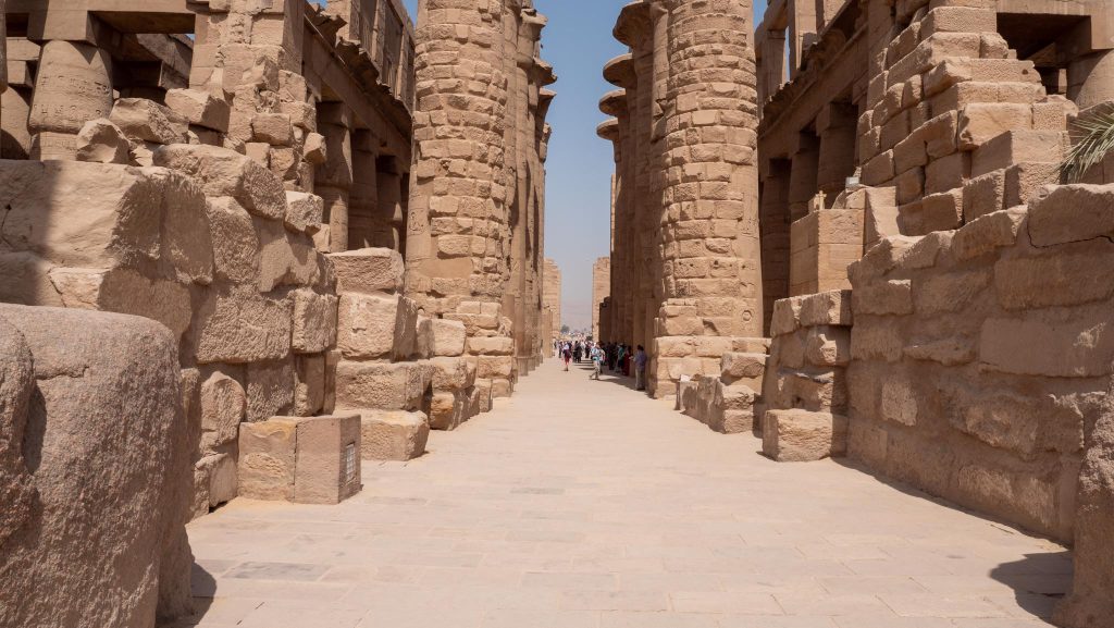 Egypt, Luxor – Karnak  Temple – 2nd Pylon (00:00:20) High-Quality Images & Videos The MCA Collection