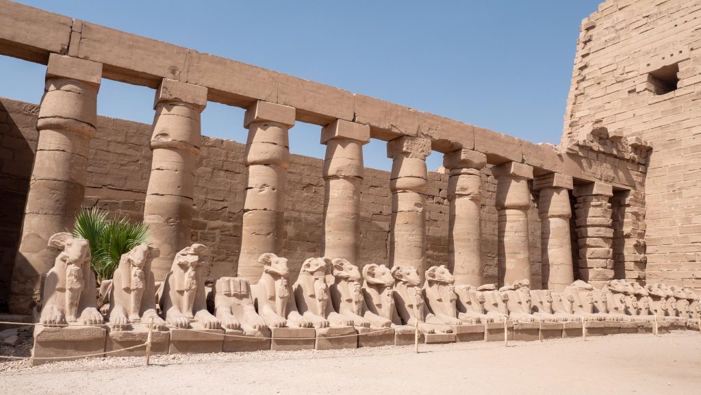 Egypt, Luxor – Karnak  Temple – Great Forecourt (00:01:00) High-Quality Images & Videos The MCA Collection