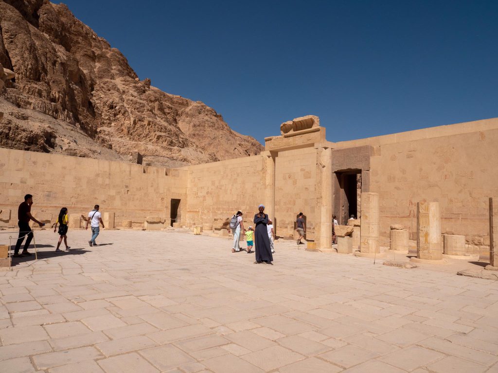 Egypt, Luxor – Mortuary Temple of Hatshepsut – Festival Courtyard (00:01:16) High-Quality Images & Videos The MCA Collection