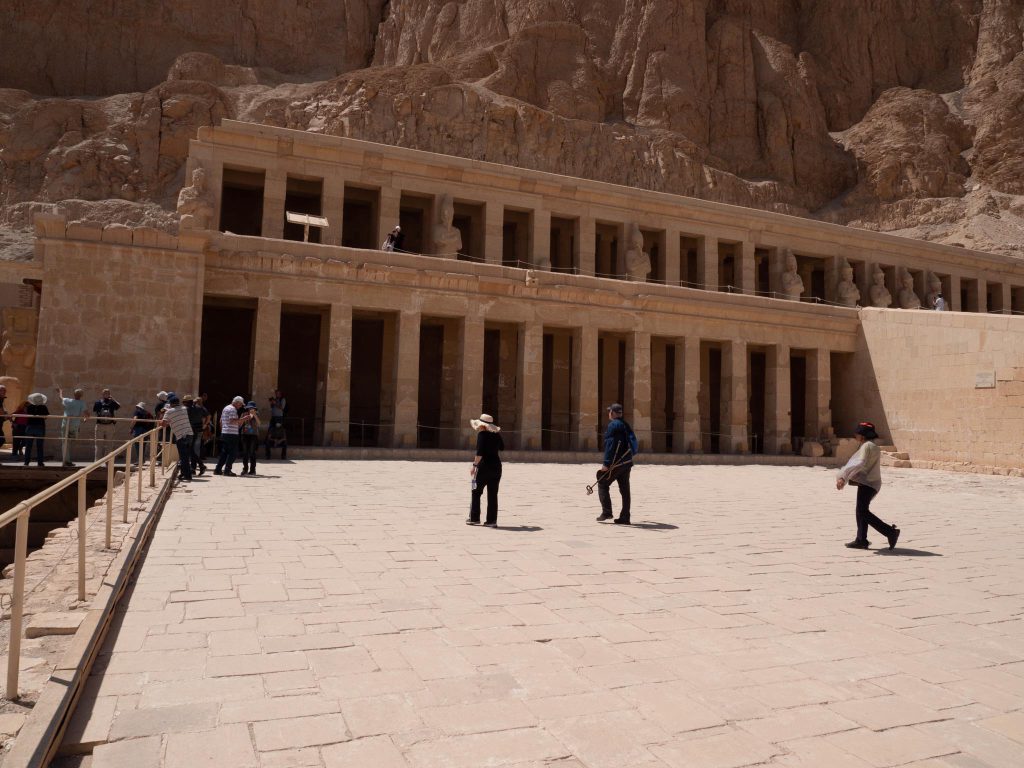 Egypt, Luxor – Mortuary Temple of Hatshepsut – Middle Terrace (00:00:09) High-Quality Images & Videos The MCA Collection