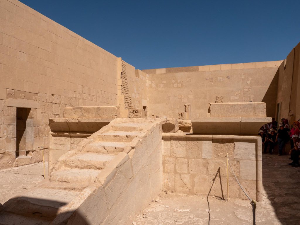 Egypt, Luxor – Mortuary Temple of Hatshepsut – Solar Cult Complex (00:01:05) High-Quality Images & Videos The MCA Collection