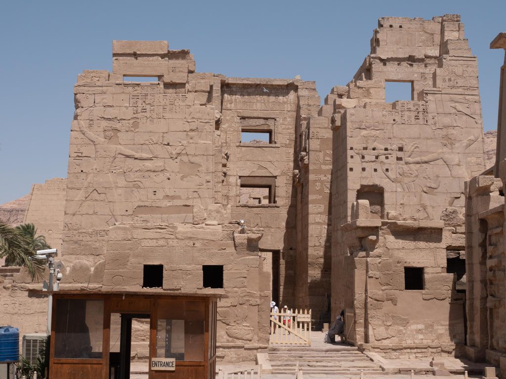Egypt, Medinat Habu – Mortuary Temple of Ramesses III – Entrance Gate (00:01:06) High-Quality Images & Videos The MCA Collection