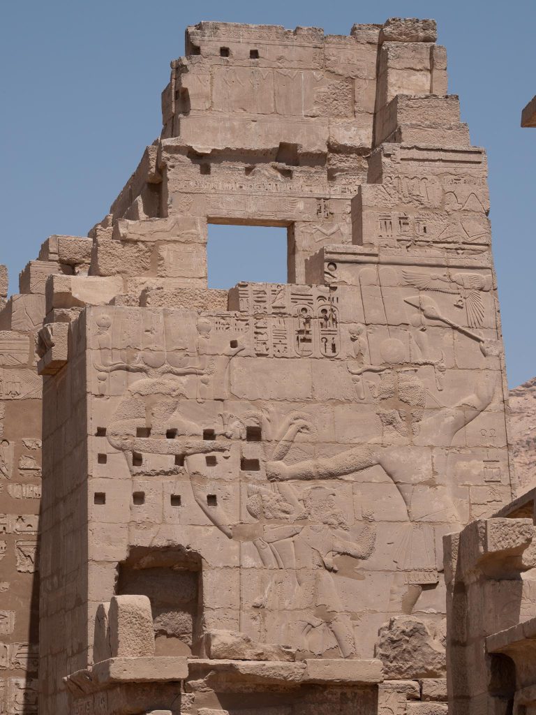 Egypt, Medinat Habu – Mortuary Temple of Ramesses III – Migdol (00:00:54) High-Quality Images & Videos The MCA Collection