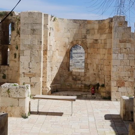 Israel, Jerusalem - Church of Saint Mary of the Germans (Crusader) (00:00:59)