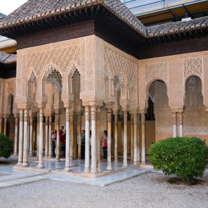 Spain, Granada – Alhambra, Court of the Lions (00:03:34) High-Quality Images & Videos The MCA Collection