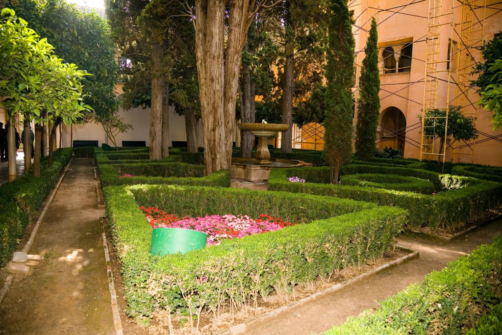 Spain, Granada – Alhambra, Machuca Courtyard (00:01:40) High-Quality Images & Videos The MCA Collection