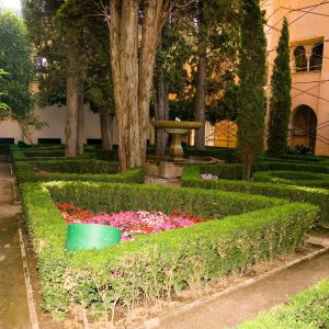 Spain, Granada – Alhambra, Machuca Courtyard (00:01:40) High-Quality Images & Videos The MCA Collection