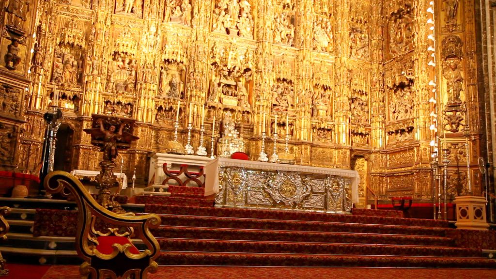 Spain, Seville – Cathedral – Main Chapel (00:05:52) High-Quality Images & Videos The MCA Collection