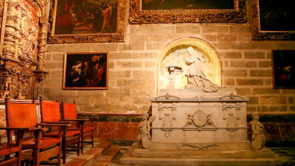 Spain, Seville – Cathedral – Tomb of Cardinal Joaquin Lluch garriga (00:01:15) High-Quality Images & Videos The MCA Collection
