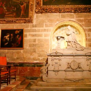 Spain, Seville – Cathedral – Tomb of Cardinal Joaquin Lluch garriga (00:01:15) High-Quality Images & Videos The MCA Collection