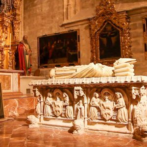 Spain, Seville – Cathedral – Tomb of Cardinal Juan de Cervantes y Bocanegra (00:00:45) High-Quality Images & Videos The MCA Collection
