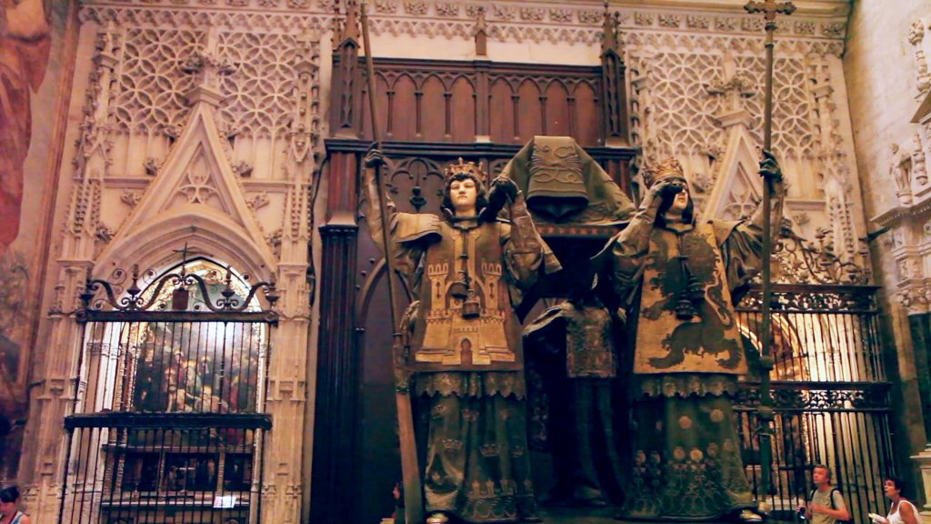 Spain, Seville – Cathedral – Tomb of Christopher Colombus (00:00:43) High-Quality Images & Videos The MCA Collection