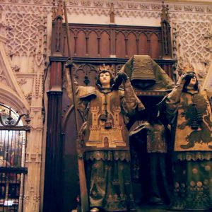 Spain, Seville – Cathedral – Tomb of Christopher Colombus (00:00:43) High-Quality Images & Videos The MCA Collection