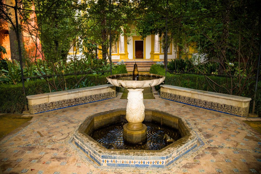 Spain, Seville – House of Pilate  – Gardens (00:07:10) High-Quality Images & Videos The MCA Collection