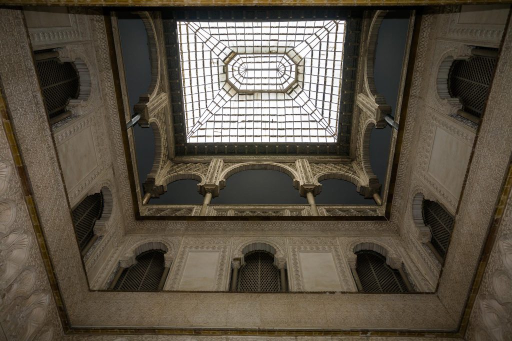 Spain, Seville – Royal Alcazar -Courtyard of the Dolls (Mudéjar) (00:04:11) High-Quality Images & Videos The MCA Collection