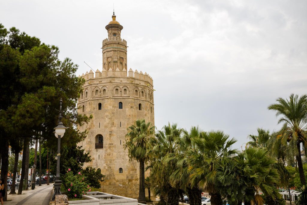 Spain, Seville – Tower of the Gold (Moorish) (00:00:54) High-Quality Images & Videos The MCA Collection