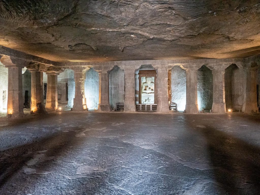 India, Maharashtra, Ajanta Caves – Cave 4 High-Quality Images & Videos The MCA Collection