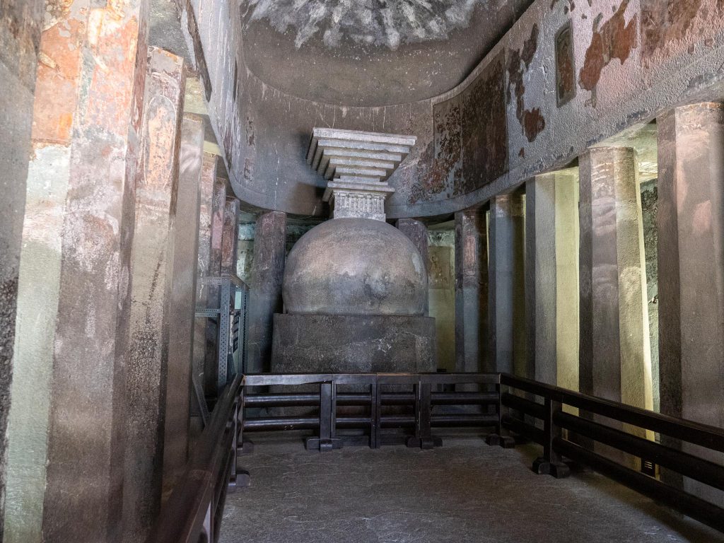 India, Maharashtra, Ajanta Caves – Cave 9 High-Quality Images & Videos The MCA Collection