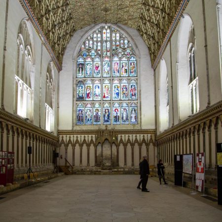 England, Canterbury cathedral - chapter house (00:01:23)