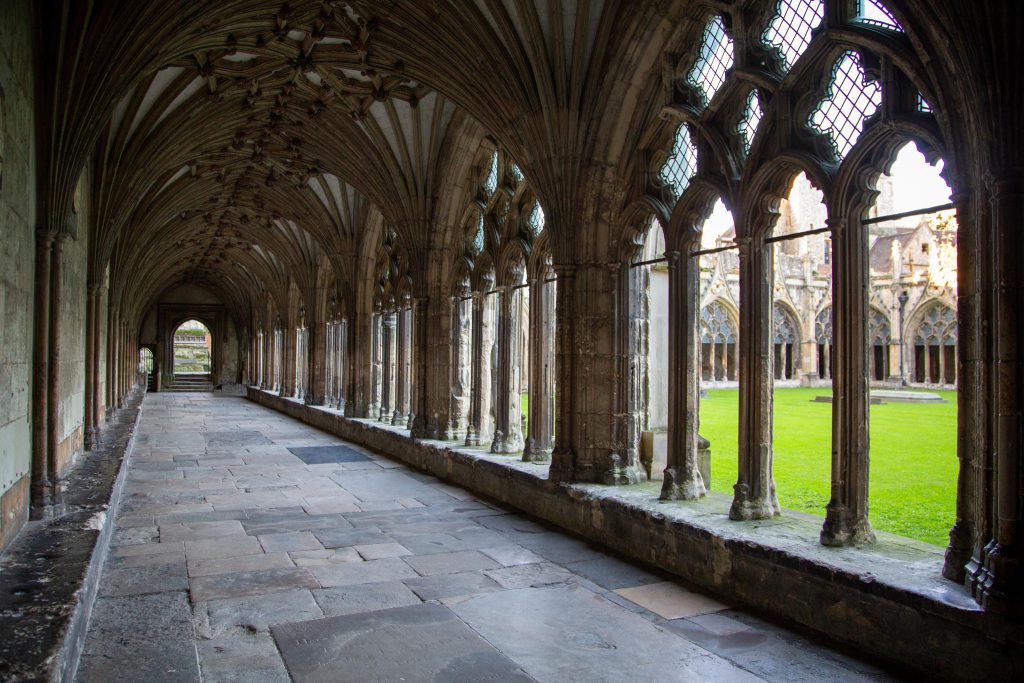 England, Canterbury cathedral – Cloister (00:01:30) High-Quality Images & Videos The MCA Collection