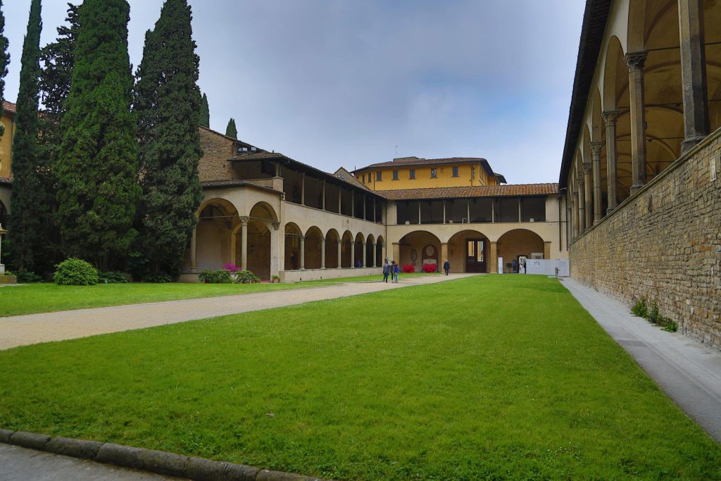 Italy, Florence – Basilica Santa Croce – 1st Cloister (00:01:17) High-Quality Images & Videos The MCA Collection