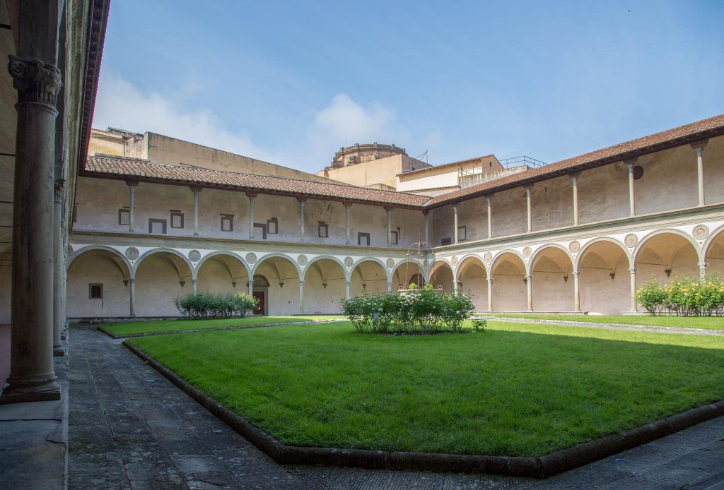 Italy, Florence – Basilica Santa Croce – Cloister (00:01:10) High-Quality Images & Videos The MCA Collection