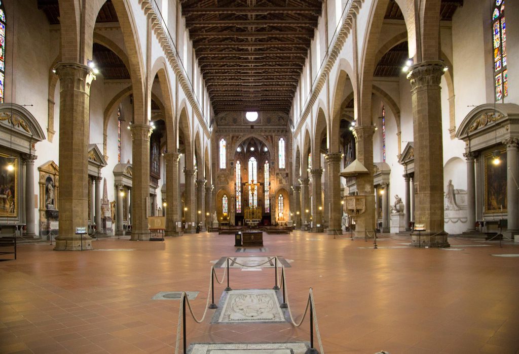 Italy, Florence – Basilica Santa Croce – Nave (00:02:11) High-Quality Images & Videos The MCA Collection