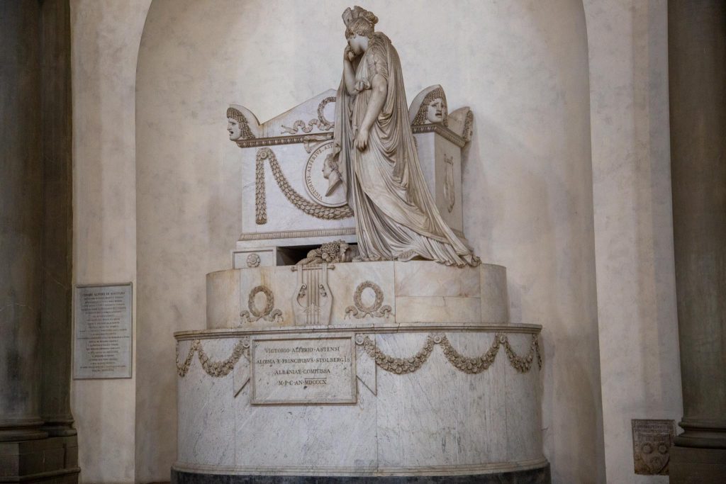 Italy, Florence – Basilica Santa Croce – Vittorio Alfieri Tomb (00:00:26) High-Quality Images & Videos The MCA Collection