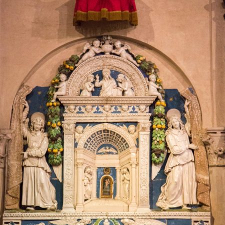 Italy, Florence - Borgo Santi Apostoli church - Tabernacle