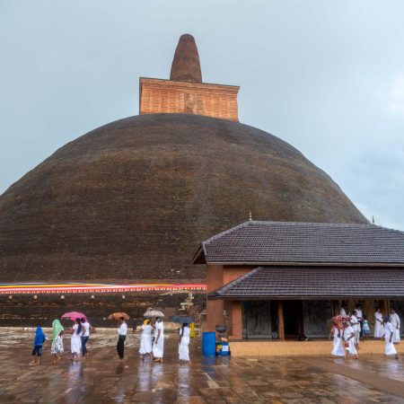 Sri Lanka, Anuradhapura - Abhayagiri Dagoba