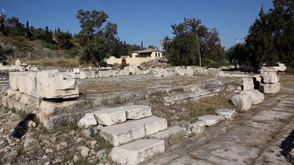 Greece, Eleusis (Elefsina) – Temple of Artemis (00:00:53) High-Quality Images & Videos The MCA Collection