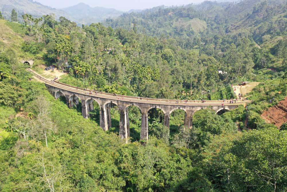 Sri Lanka, Ella Gap seven arches bridge (00:01:52) High-Quality Images & Videos The MCA Collection