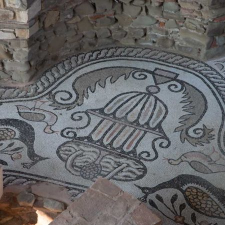 North Macedonia, Stobi ancient city – Baptistery (00:01:07) North Macedonia, Stobi ancient city - Baptistery (00:01:07)
