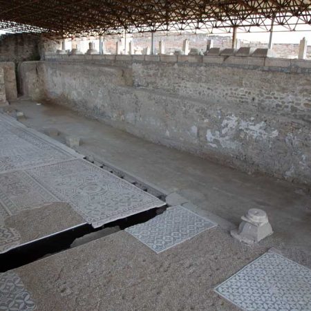 North Macedonia, Stobi ancient city – Episcopal Basilica (00:01:43) North Macedonia, Stobi ancient city - Episcopal Basilica (00:01:43)