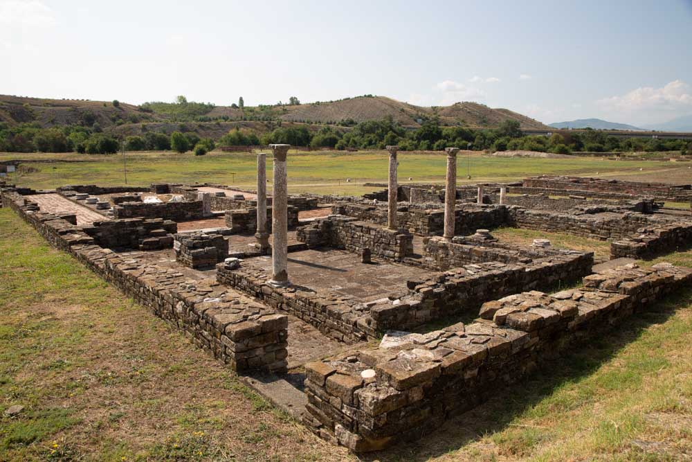 North Macedonia, Stobi ancient city – Synagogue Basilica  (00:00:42) High-Quality Images & Videos The MCA Collection